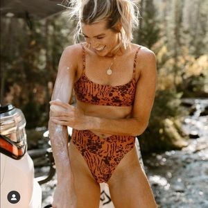 SKATIE x THE SALTY BLONDE Utica Print Bikini Set